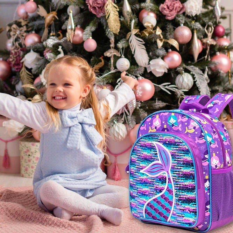 GXTVO Mermaid Toddler Backpack - Image 3